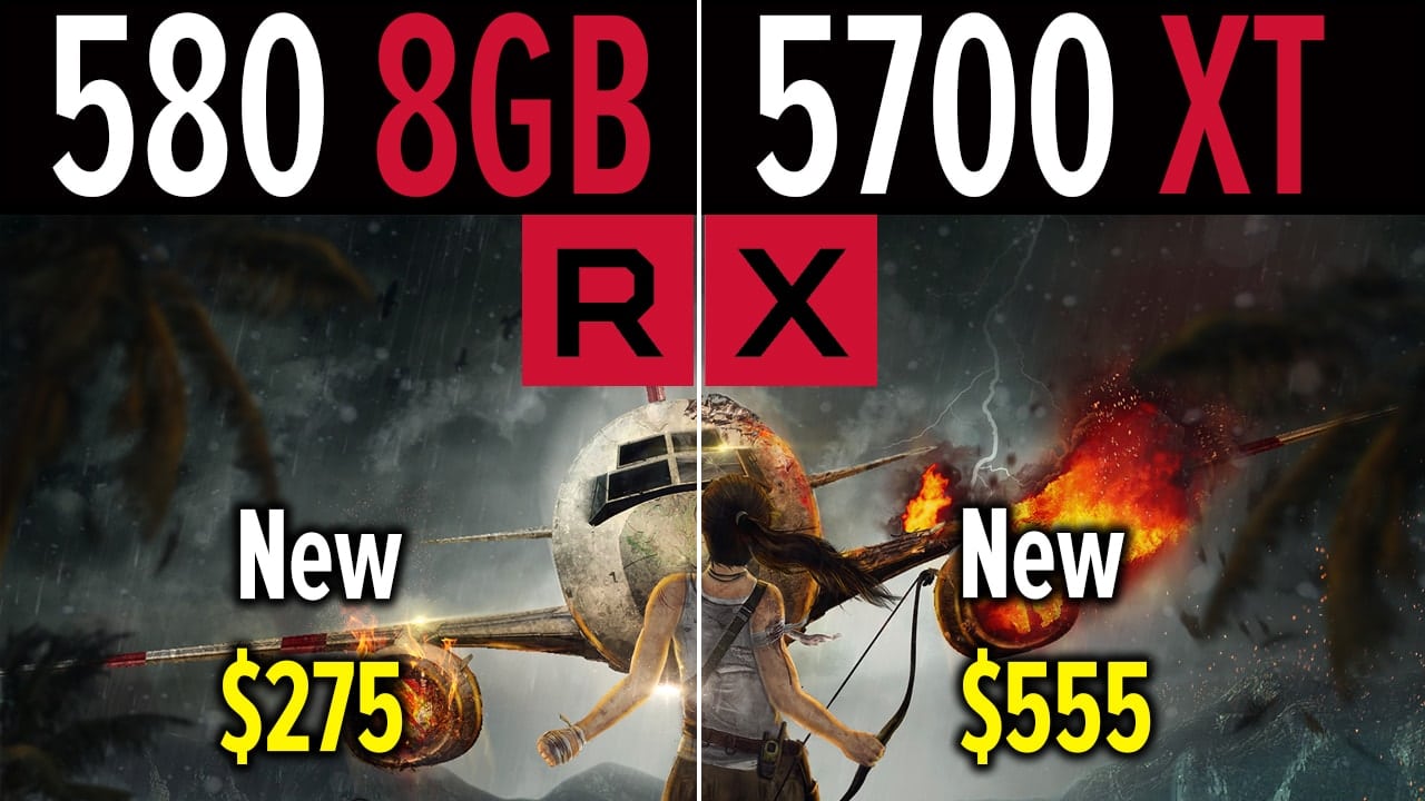 Test RX 580 8GB vs RX 5700 XT