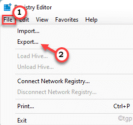 Export registry Windows 11 New minimum