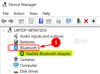 Win11 Bluetooth Device Manager