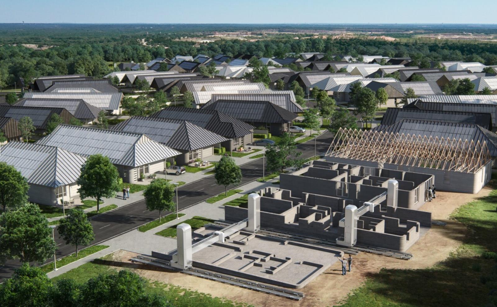 Lennar, the world's largest estate of houses printed in 3D