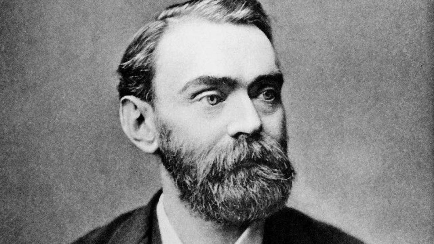 Alfred Nobel.  The man who read his own obituary