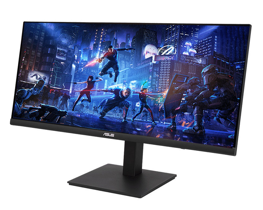 Asus presents its new 34-inch VP349CGL UHD gaming monitor -