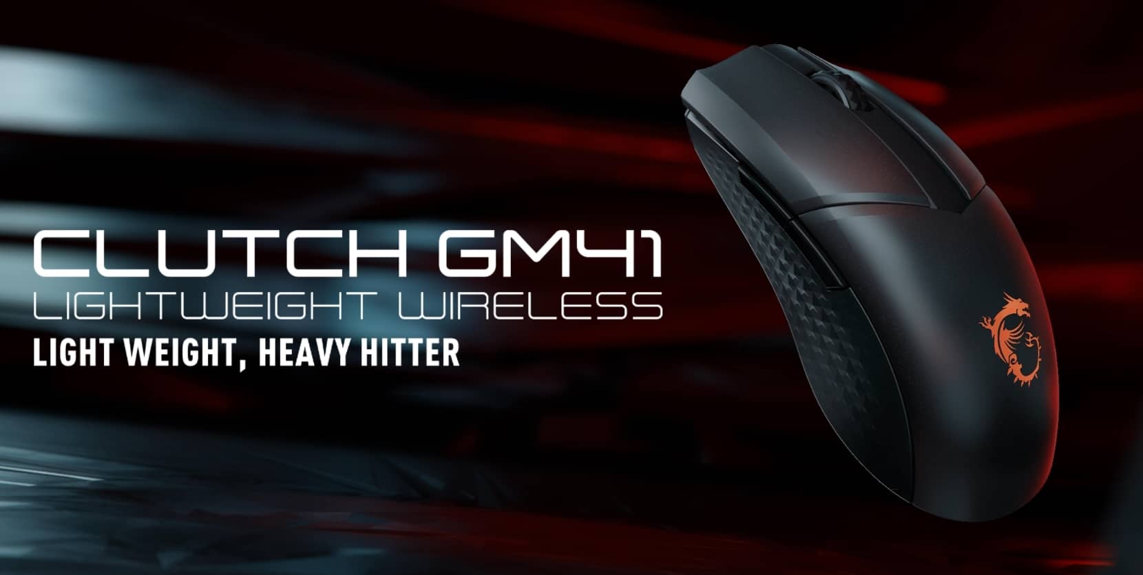 Discover the new MSI Clutch GM41 Lightweight Wireless mouse -