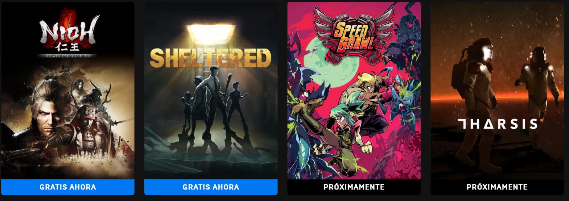 Nioh: The Complete Edition y Sheltered gratis en la Epic Games Store