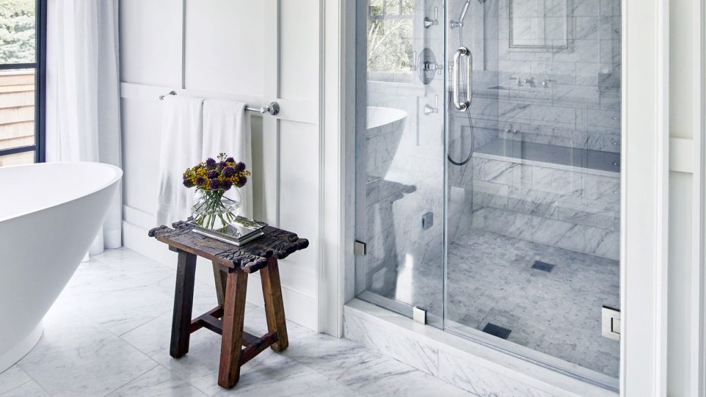 How quickly clean up the doors and glass partitions , showers of glass or window