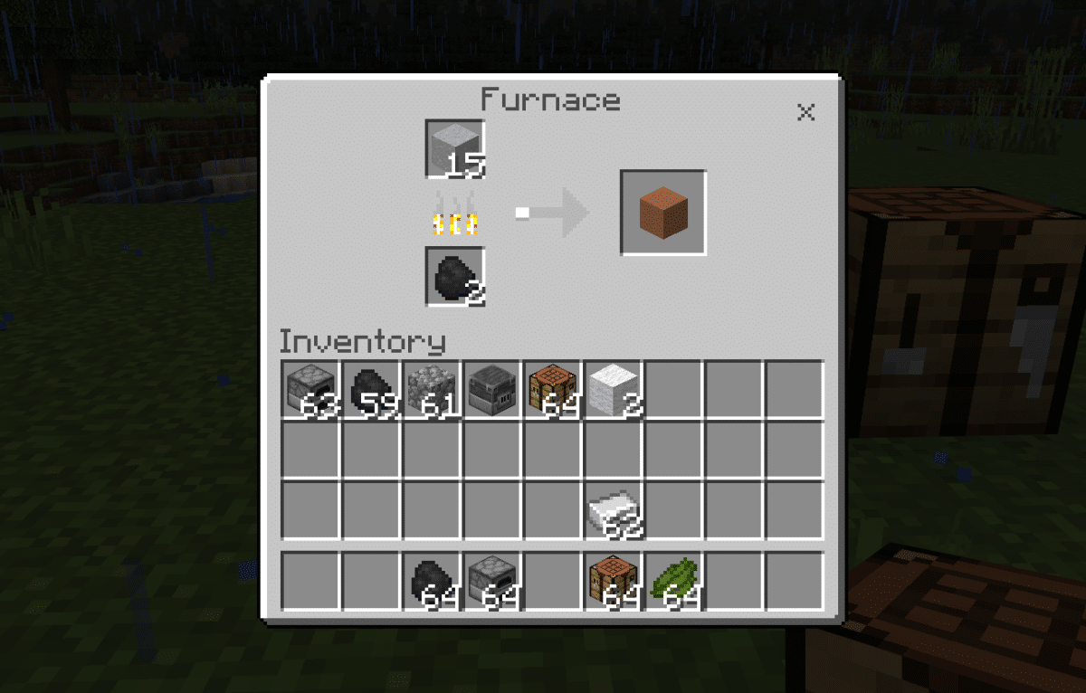 How to make terracotta in Minecraft