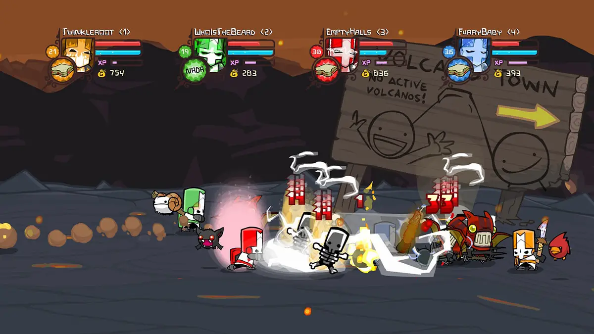 How to play Castle Crashers on Linux