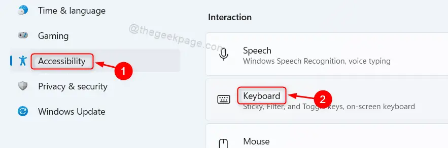 Win11 Accessibility Keyboard Settings