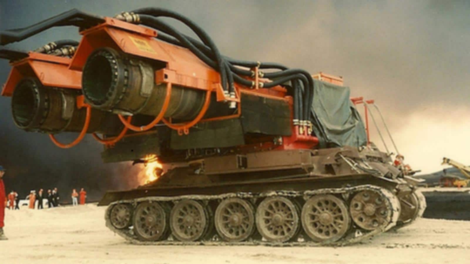 Russian tank with fighter engines.  Its use will surprise you