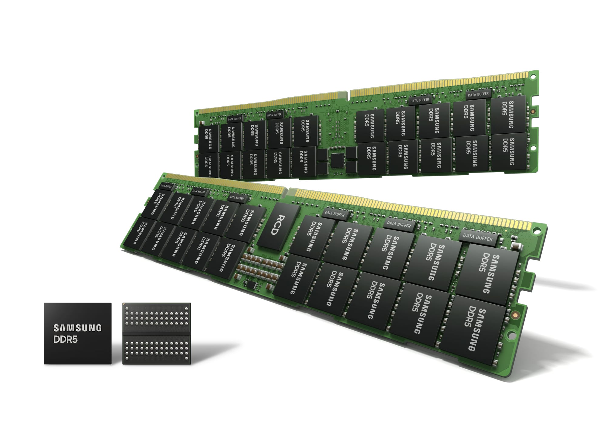 Samsung begins mass production of its DDR5 memory -