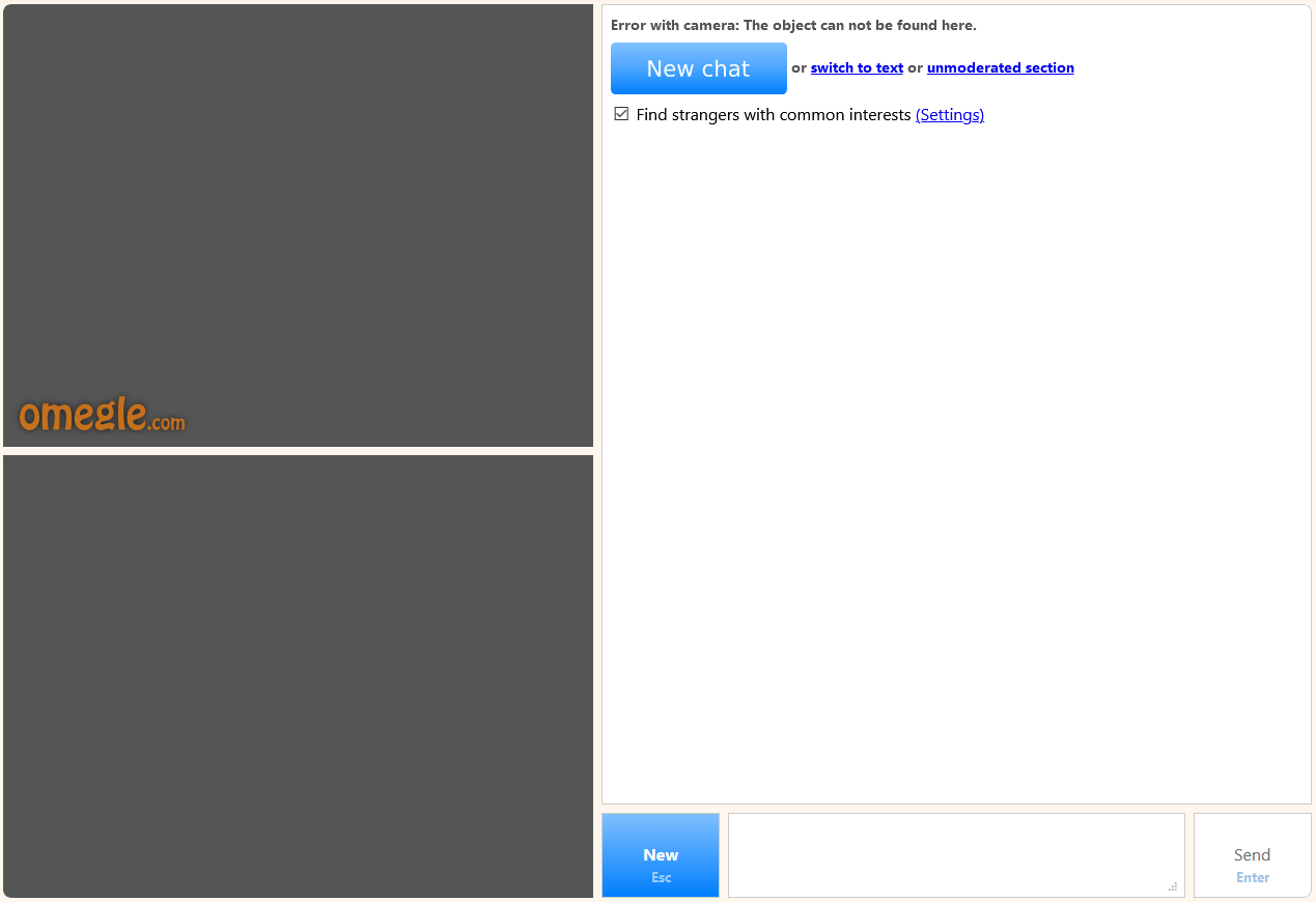 Omegle best search words