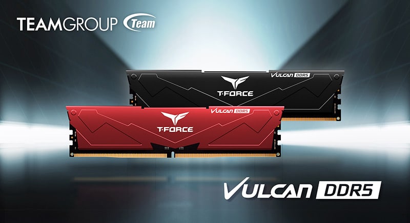 TEAMGROUP anuncia T-FORCE VULCAN DDR5 GAMING MEMORY -
