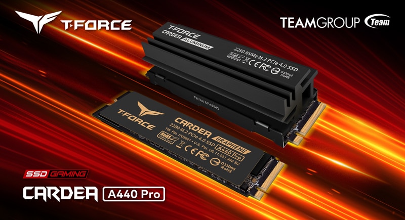 TEAMGROUP launches the SSD T-FORCE CARDEA A440 PRO -
