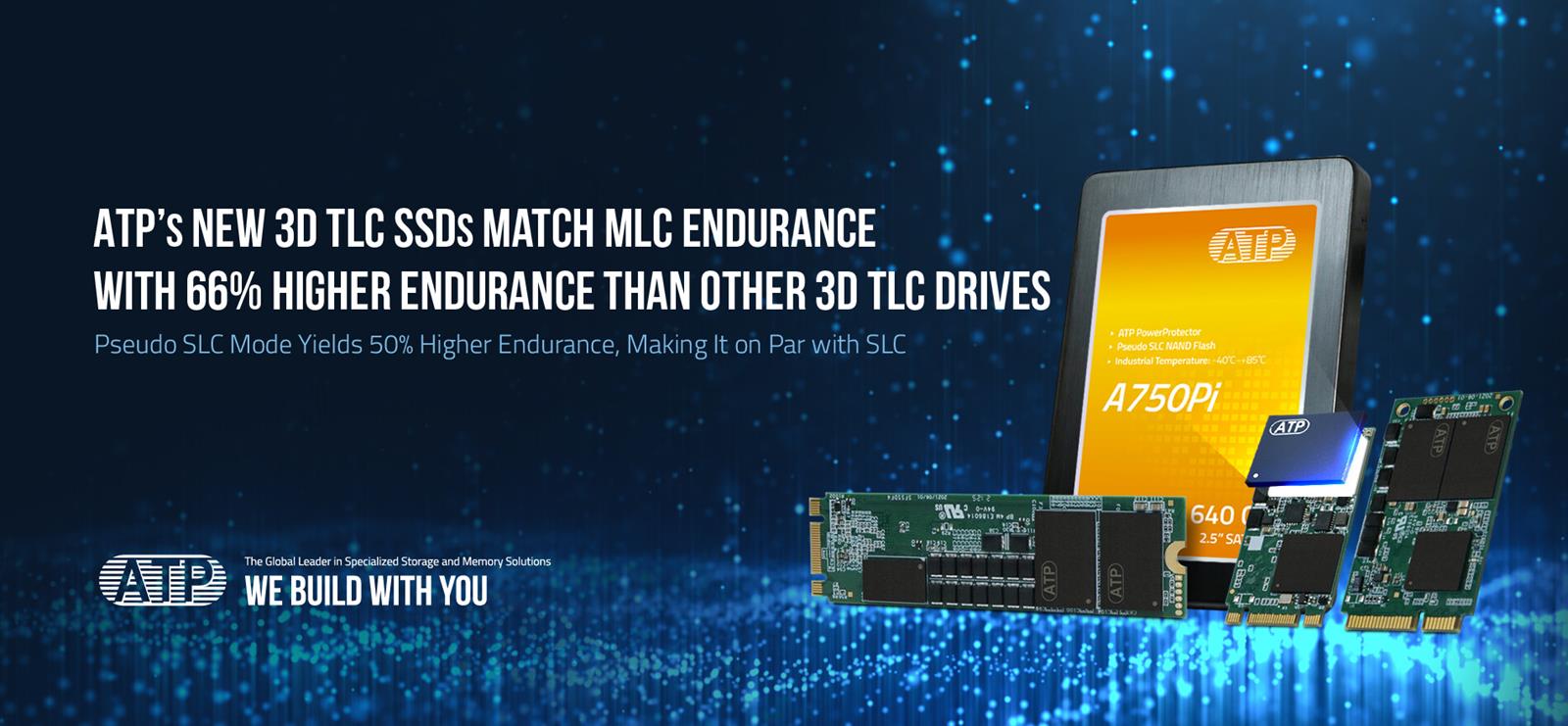 TLC memories with MLC durability, the latest creation of ATP Electronics