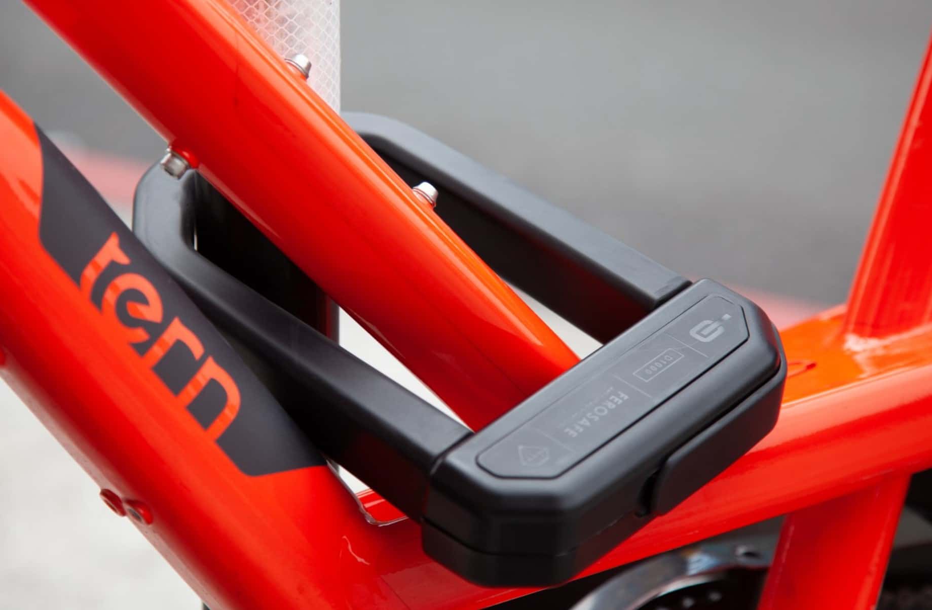 The Hiplok D1000 is the toughest bicycle lock in the world.  Grinders soften
