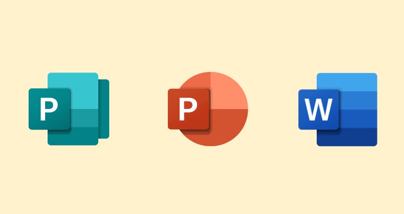 microsoft office publisher powerpoint and word applications to make triptychs