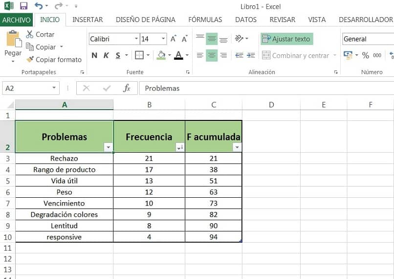 image with data table in spreadsheet