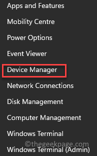 Launch Device Manager with right click