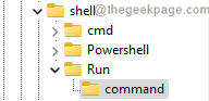 Execute command key