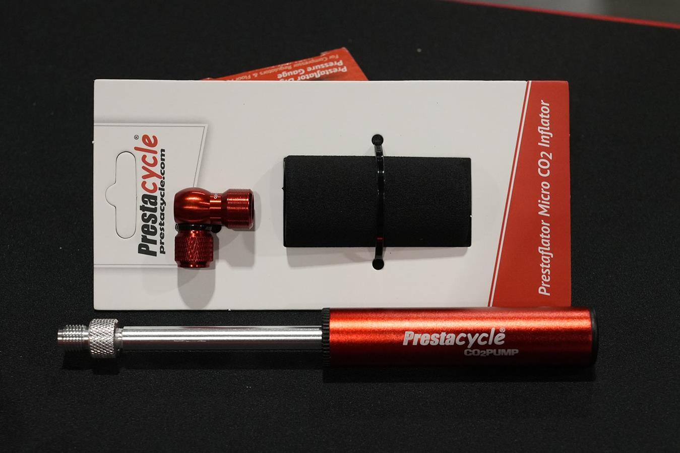 The smallest and lightest bicycle pump.  Prestacycle has revealed a lot of news