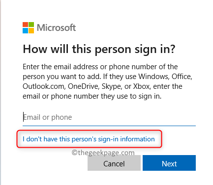 Microsoft account has no people sign-in information min.