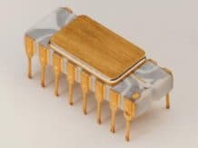 Intel is celebrating.  Half a century ago, the first 4004 microprocessor was created
