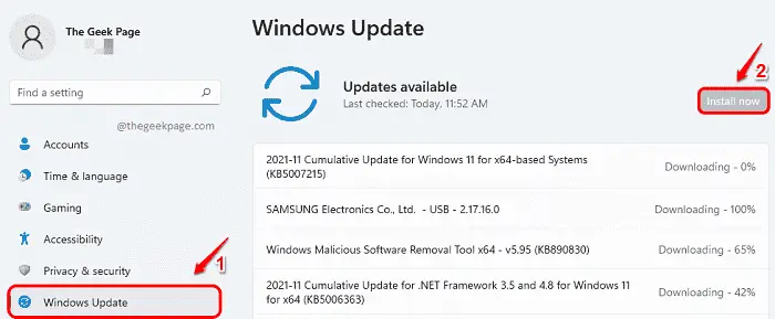 3 optimized Windows updates