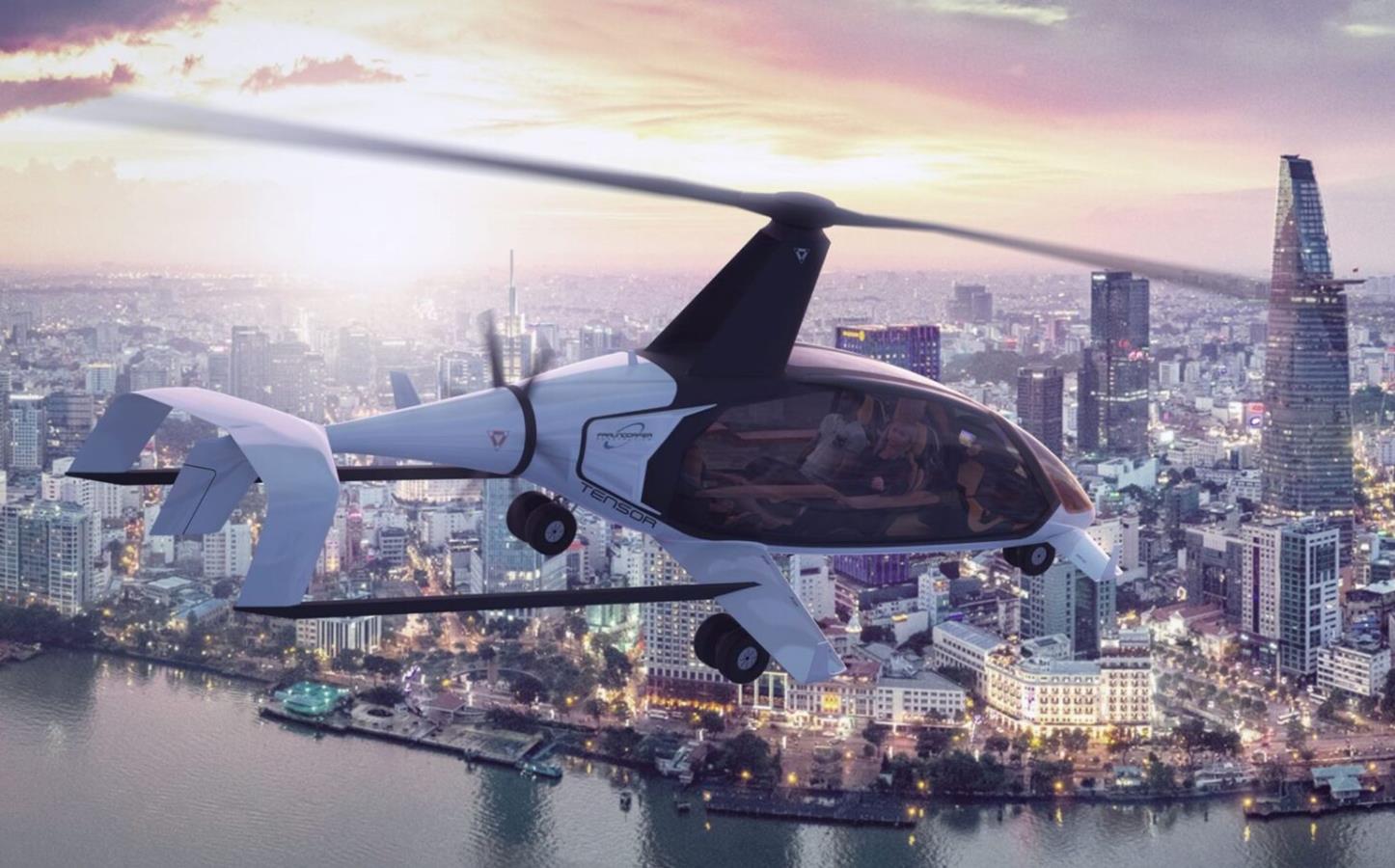 The Tensor 600X gyroplane shows what "inferior VTOL" is