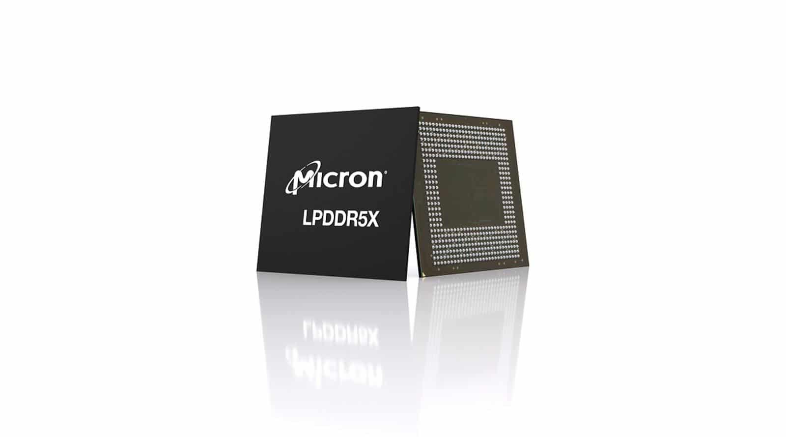 First LPDDR5X validation completed.  Micron and MediaTek in the lead
