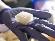 An alternative to ice cubes?  Special reusable hydrogel