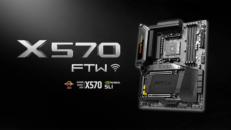 EVGA presents its X570 FTW motherboard, ready to get the most out of your AMD Ryzen CPU