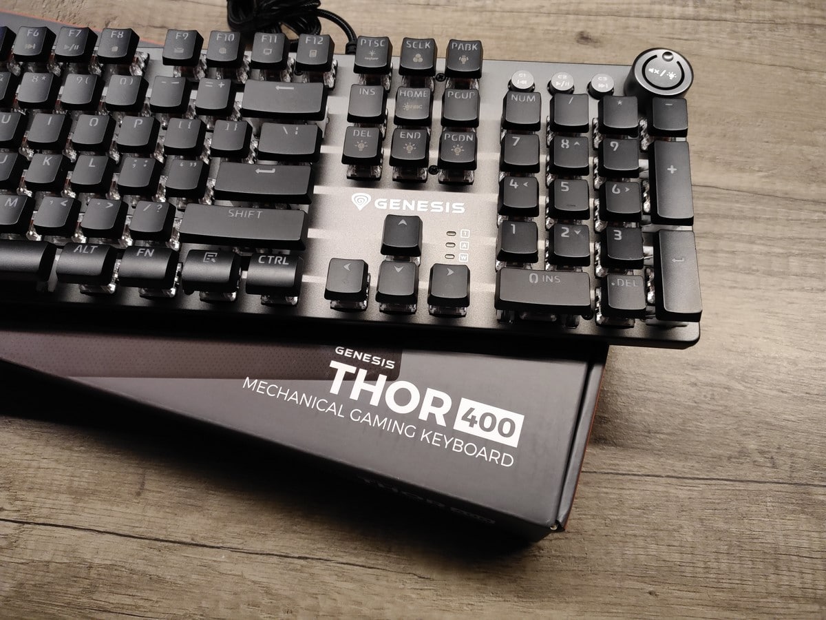 Genesis Thor 400 RGB mechanical keyboard test