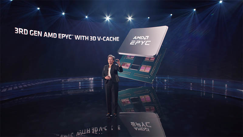 AMD announces its EPYC Milan-X CPUs, with 3D V-Cache and up to 768MB of L3 cache