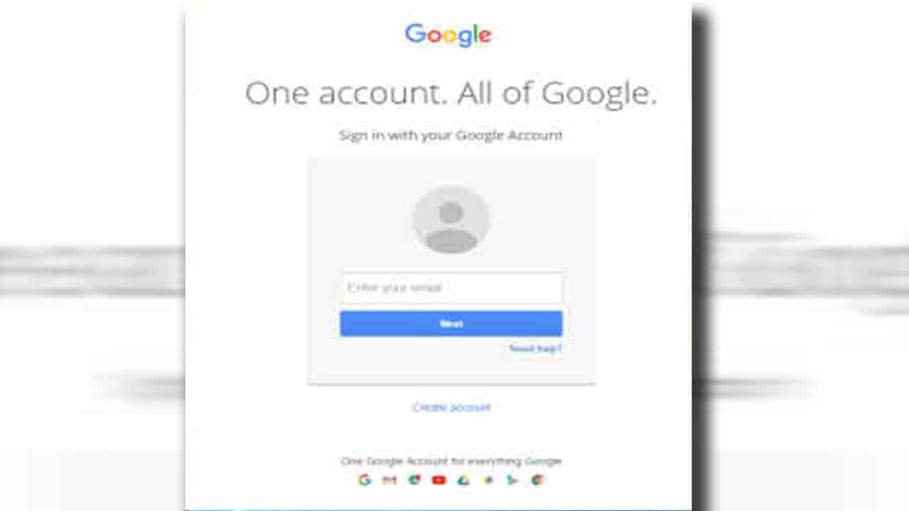Gmail phishing email example with a link and the ‘from’ account is suspicious