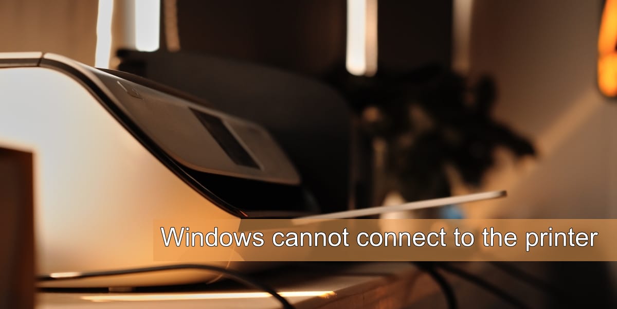 Windows no se puede conectar a la impresora