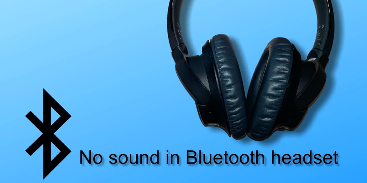 no hay sonido en los auriculares Bluetooth