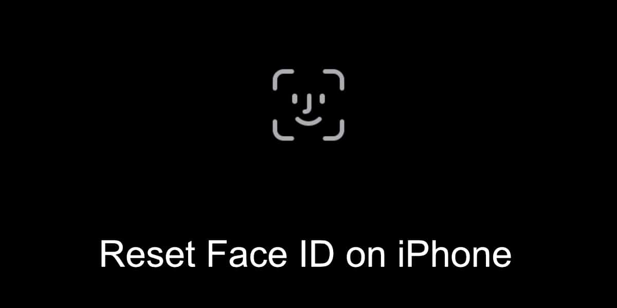 restablecer Face ID en iPhone