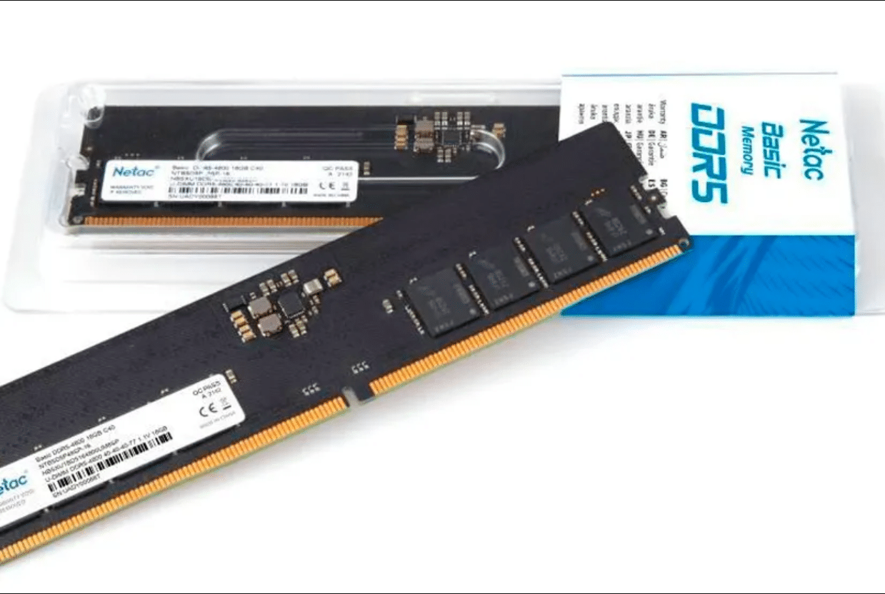Netac announces its new DDR5 memory modules up to 8,400 MHz -