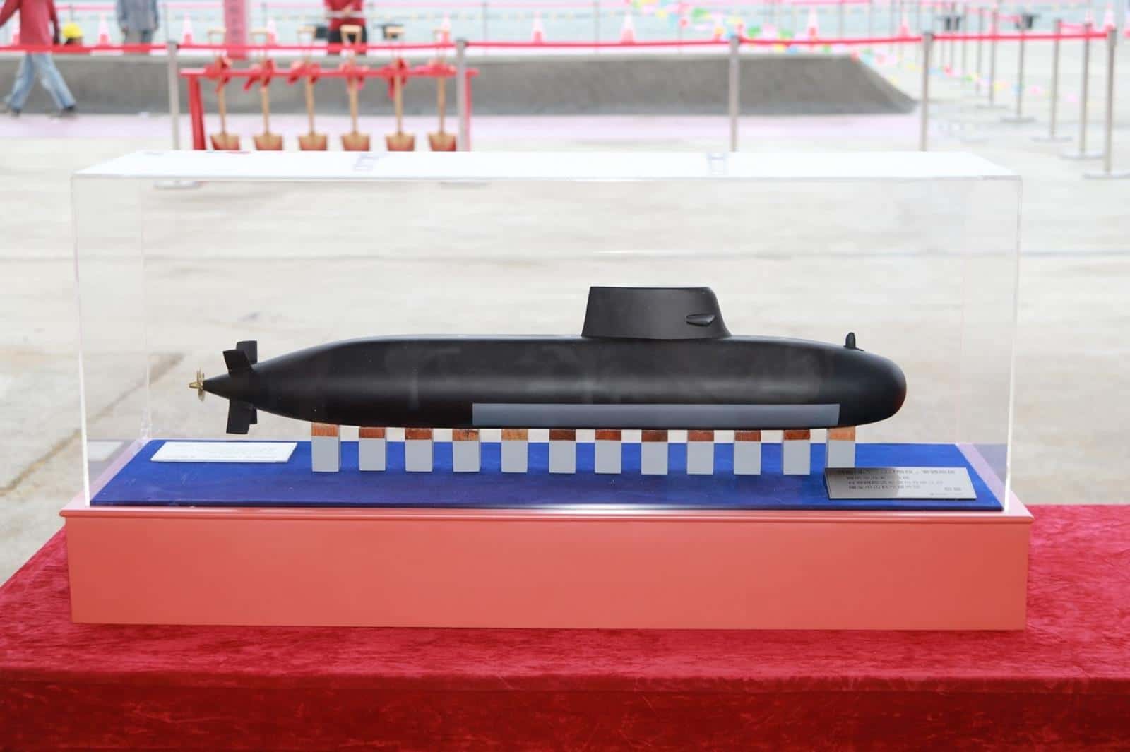 Taiwan has laid the keel for the new IDS submarine for the ROC Navy