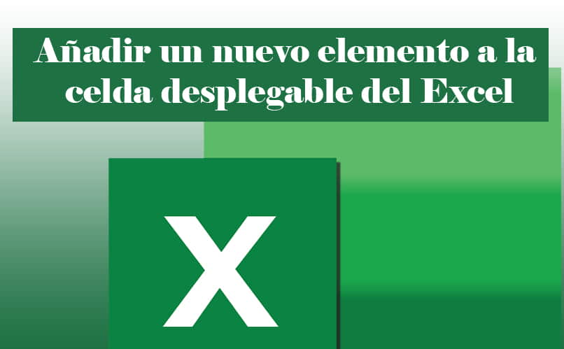 how to add a new element element to excel dropdown cell