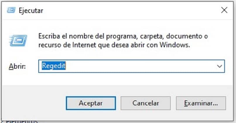 access to registry editor through command window to execute