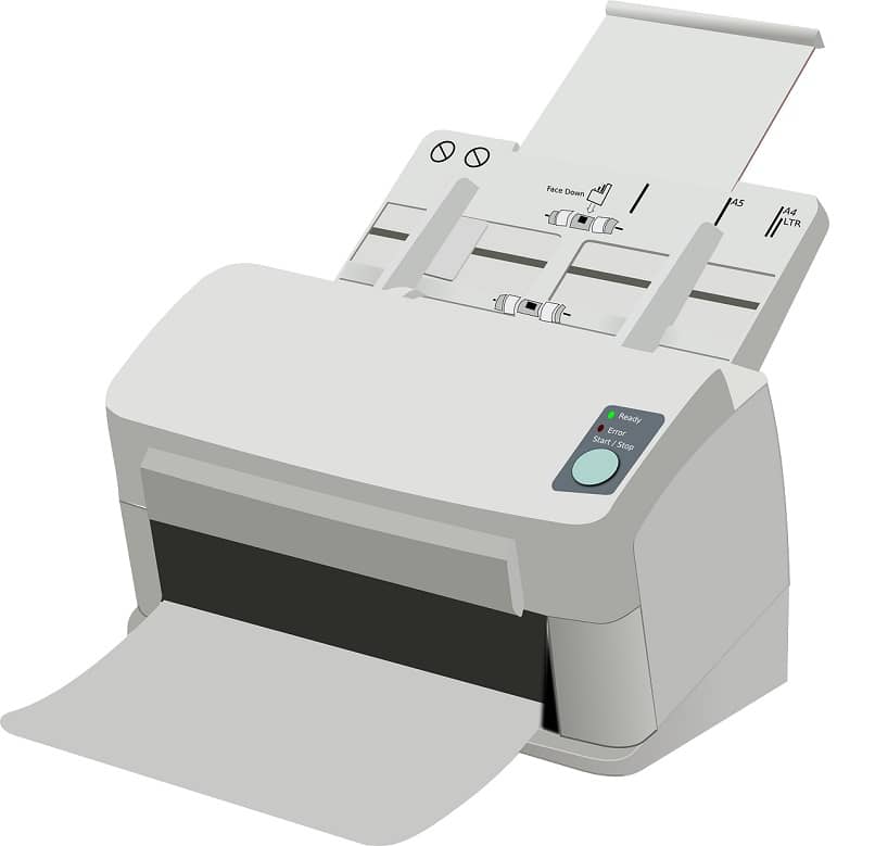 machine to scan document