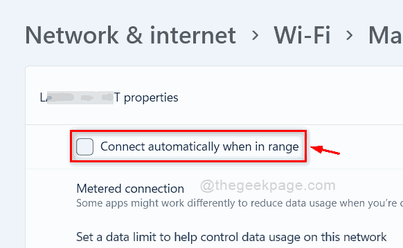 Connect automatically Uncheck the 11zon Settings app