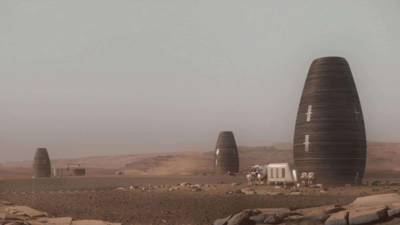 Would Marsh's Martian habitats be perfect here on Earth and made of plastic?