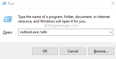Outlook secure mode