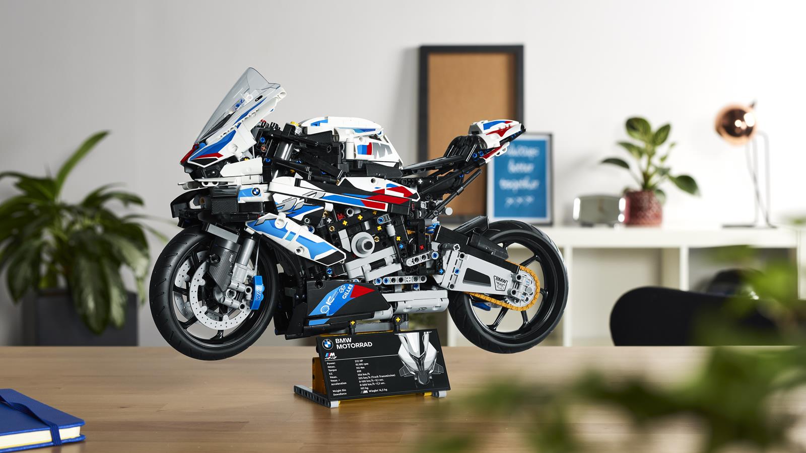 This is LEGO Technic BMW M 1000 RR, a LEGO set for fans of superbikes