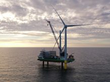 The first energy from Hornsea 2. It is the largest offshore wind farm