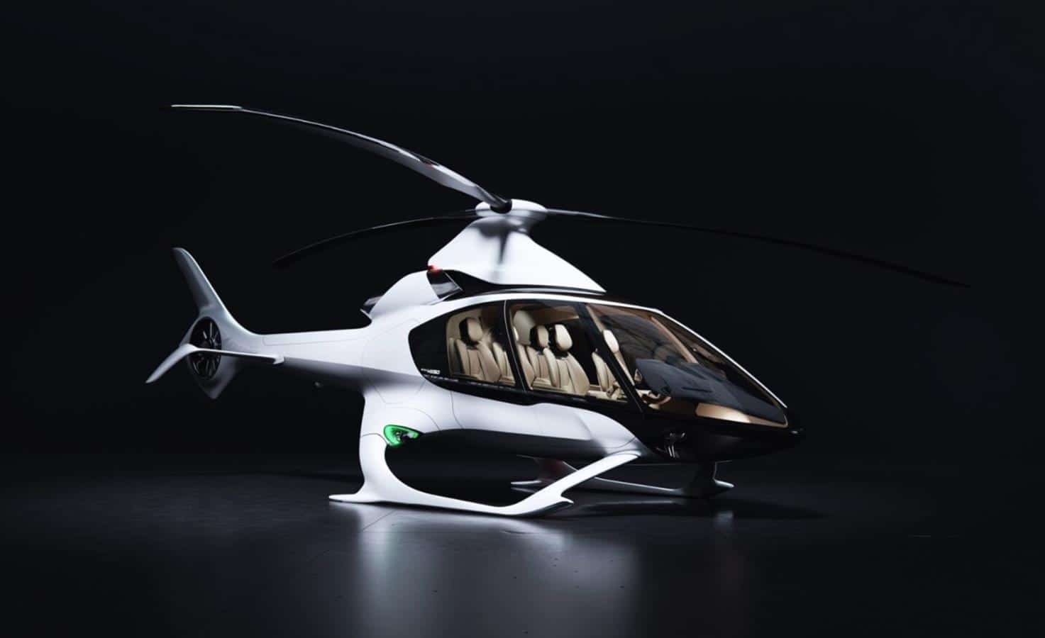 This is a truly modern helicopter.  The HX50 will be unique through and through