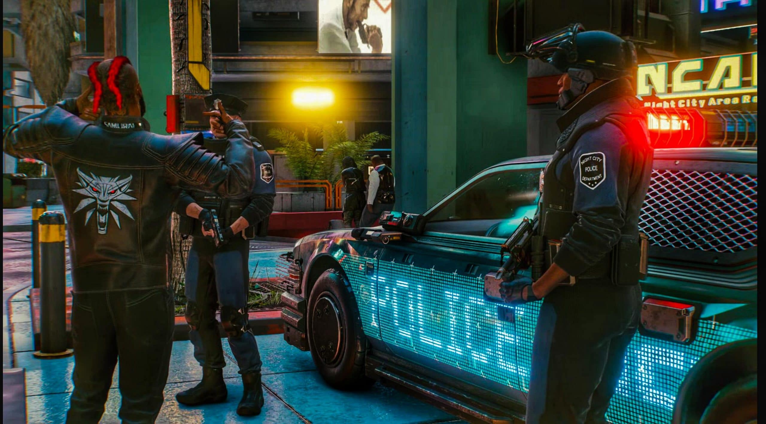 Cyberpunk 2077 has no police chases due to technical limitations