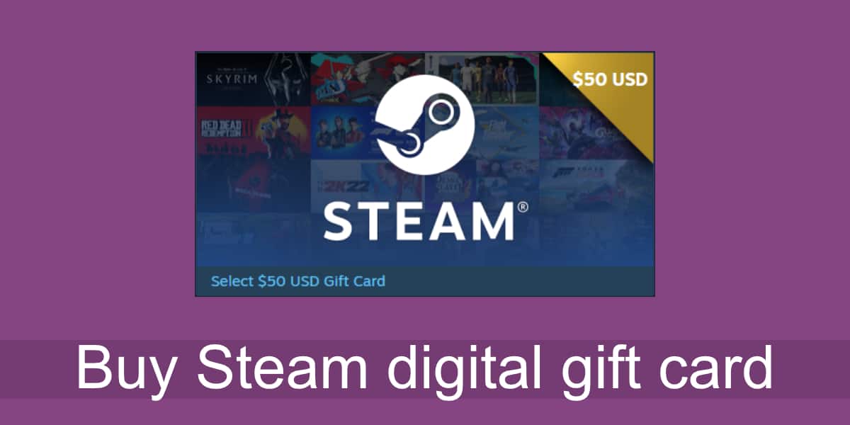 tarjeta regalo digital steam